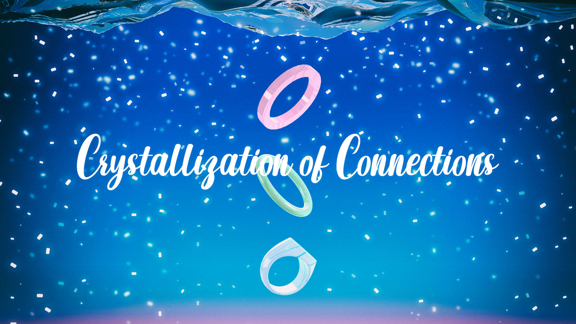 Crystallization of Connections｜展示グラフィックデザイン